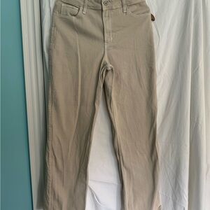 Hollister Beige High-Rise Jeans